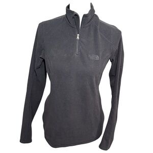 The North Face Quarter Zip Fleece Black S